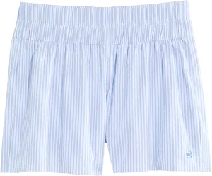 vineyard vines Women's Harbor Seersucker Seaside Shorts