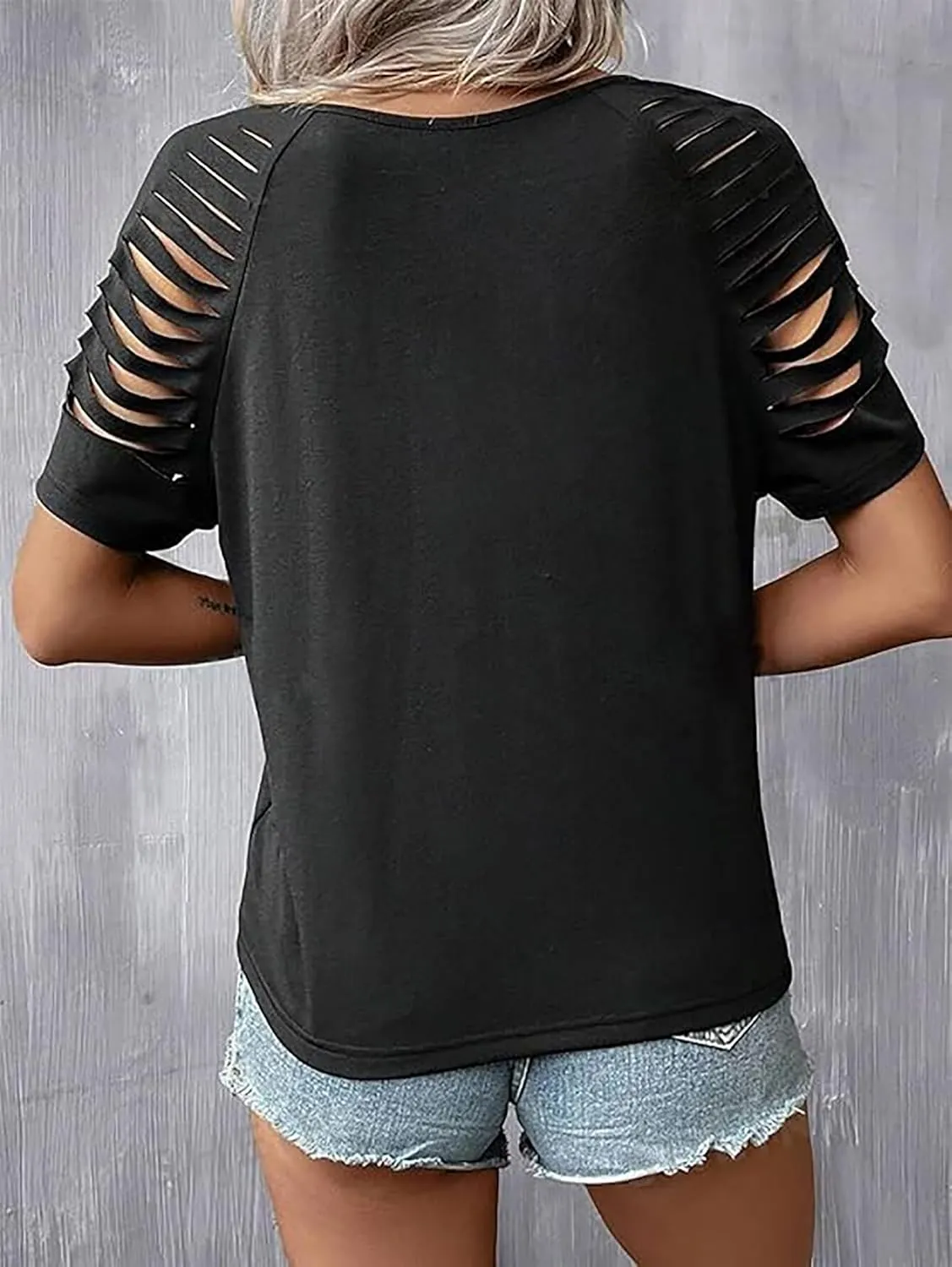 Vintage Rock and Roll T Shirts for Women Casual Country Music Tshirts Funny Summer Rock Band Concert Shirt Top