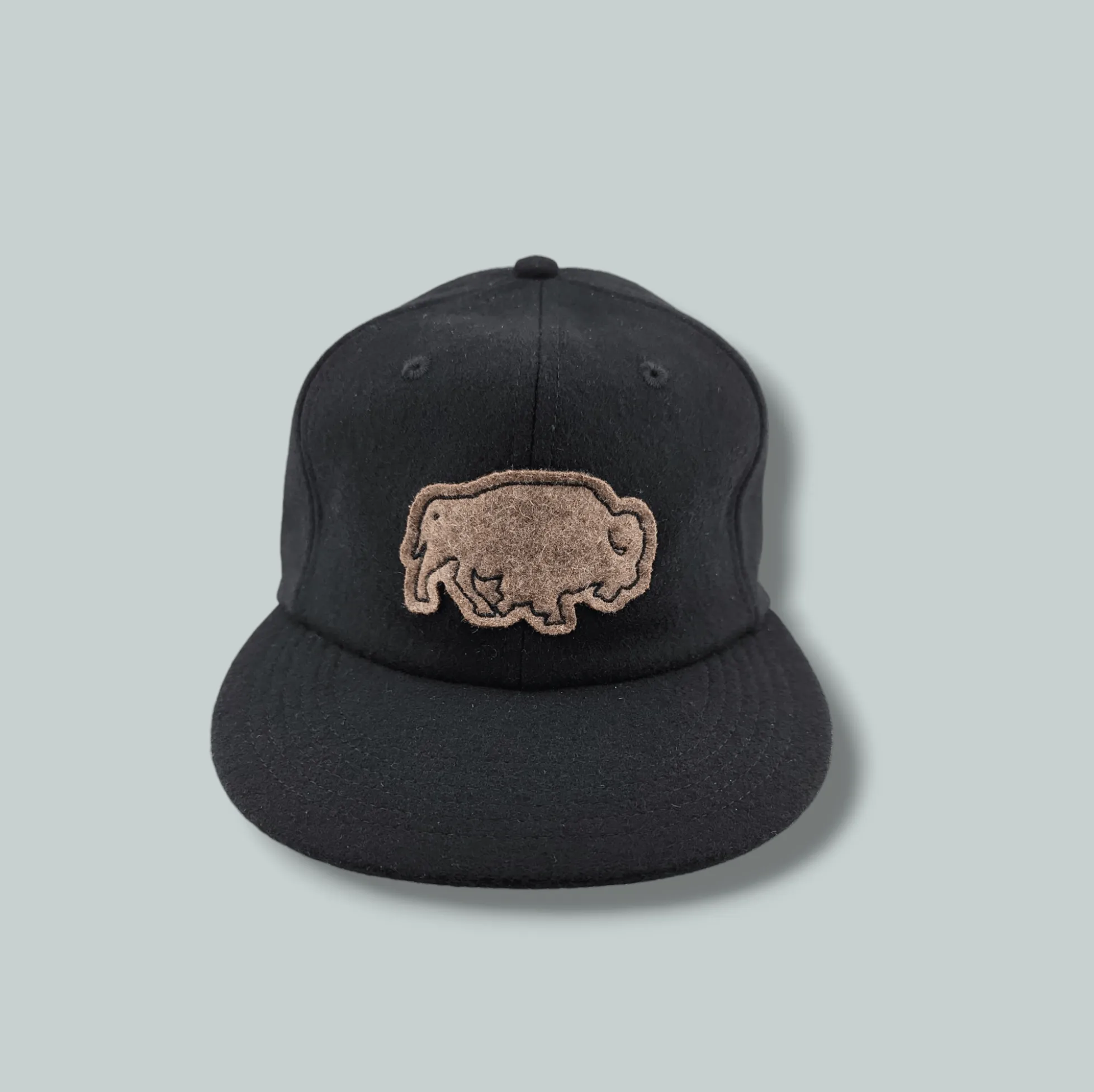 Vintage Wool Bison Cap