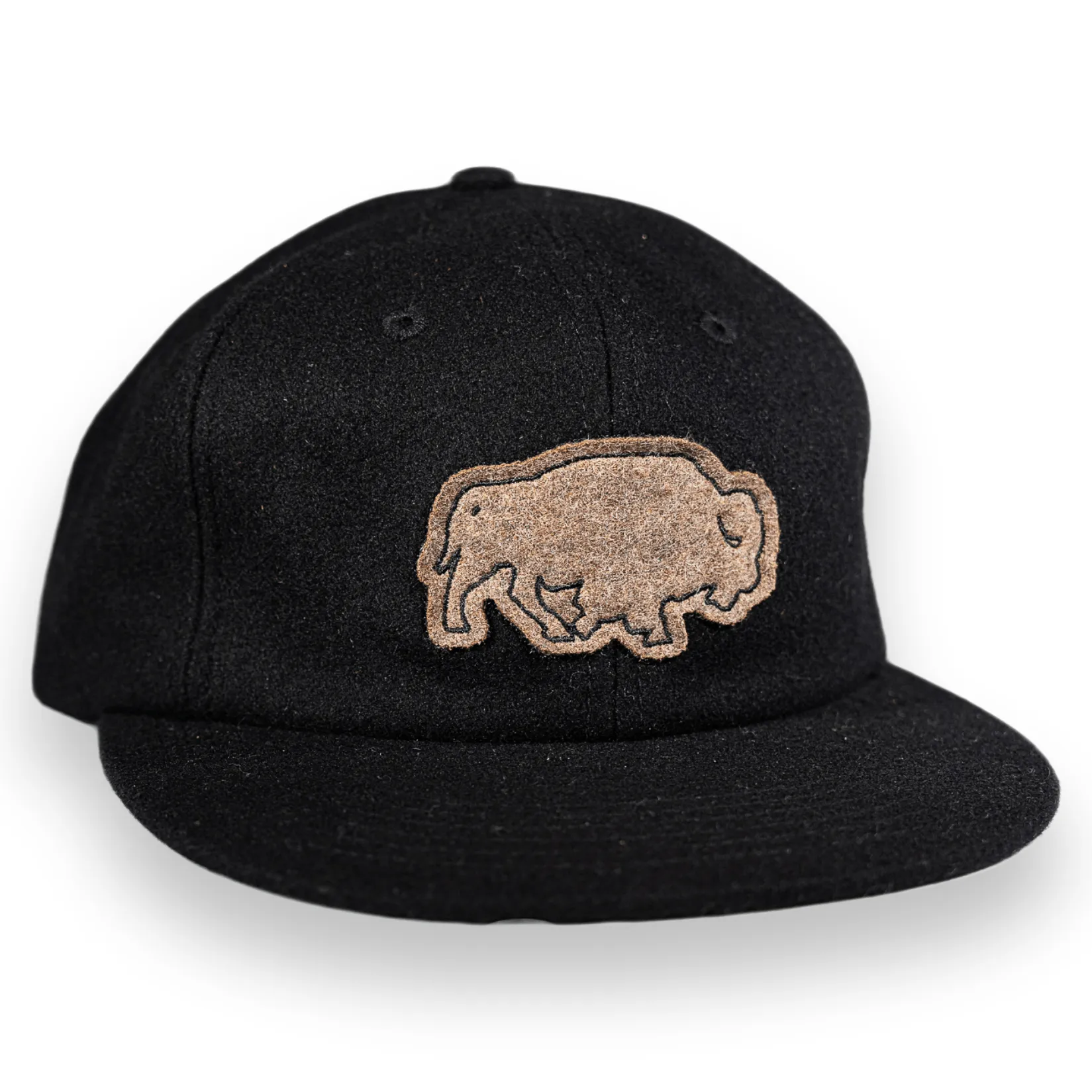 Vintage Wool Bison Cap