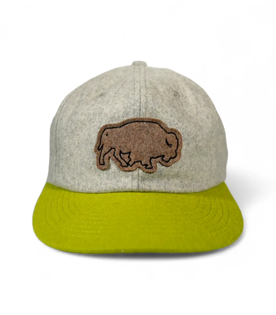 Vintage Wool Bison Cap