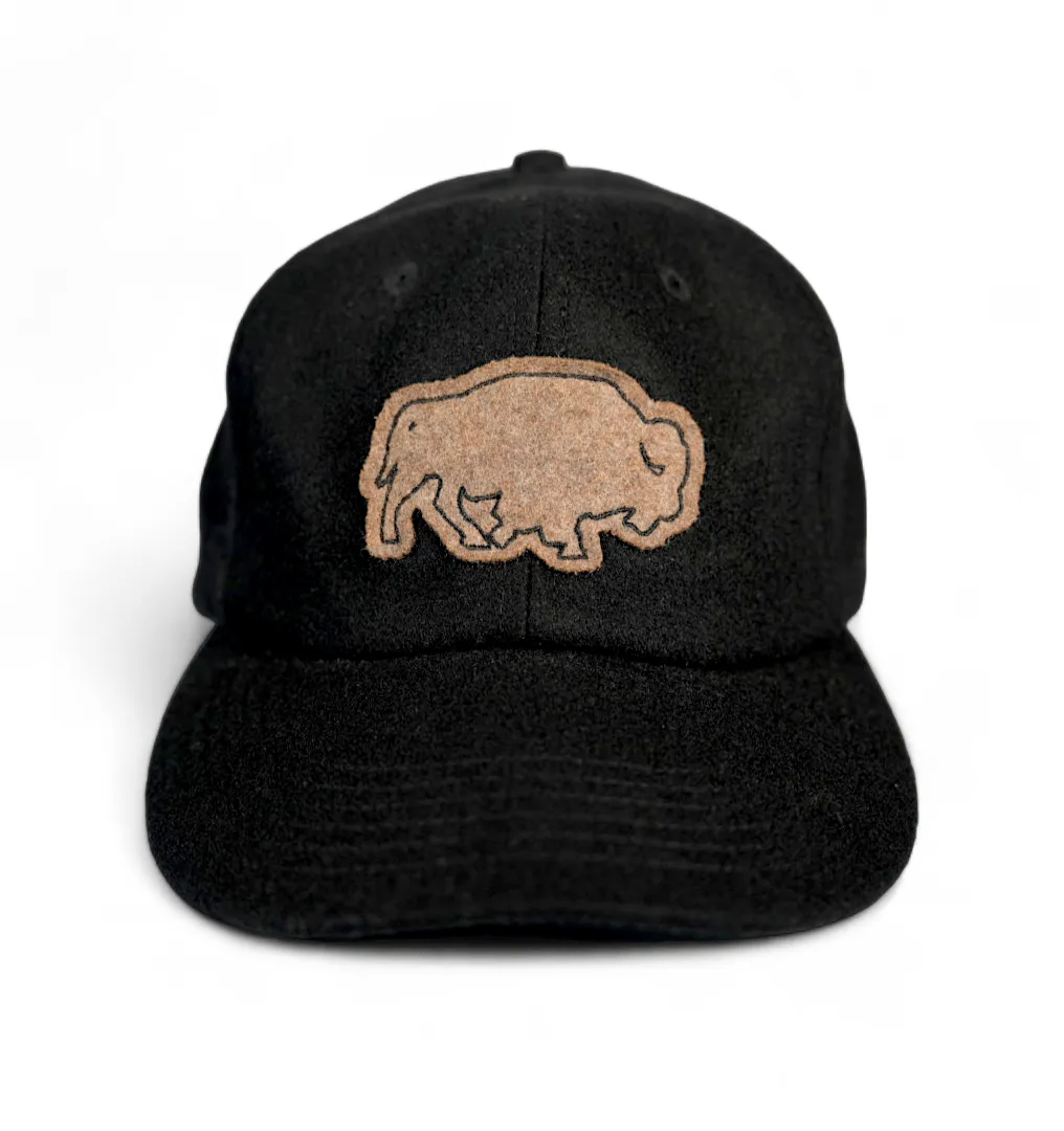 Vintage Wool Bison Cap