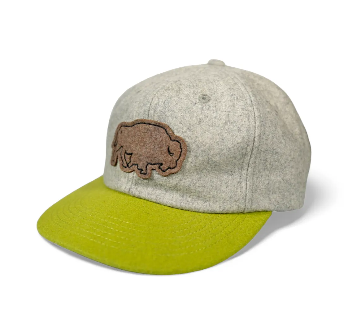 Vintage Wool Bison Cap