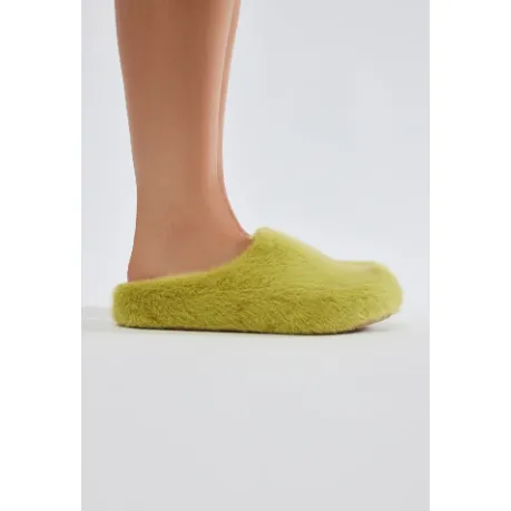 Viral Mindful Faux Fur Mule