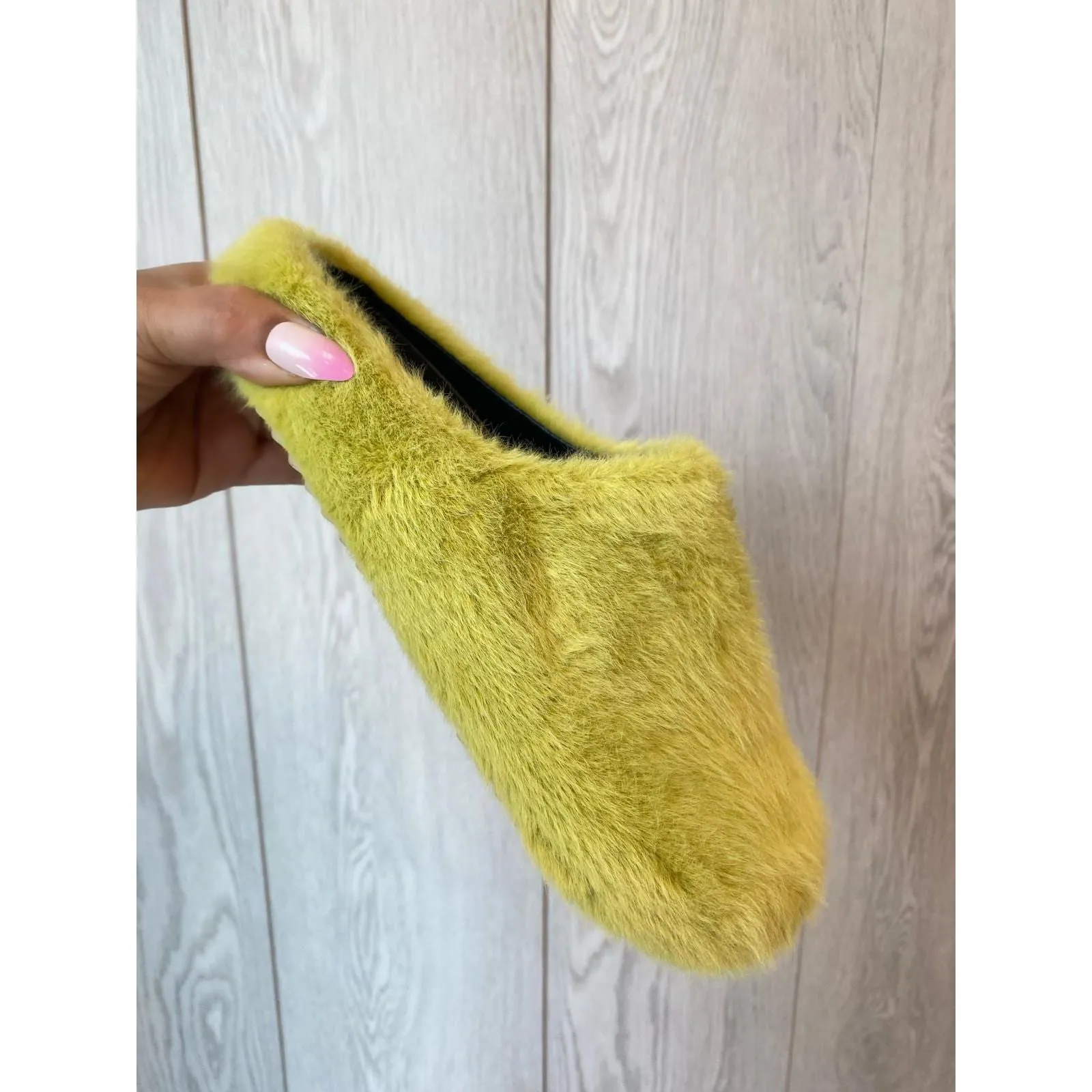 Viral Mindful Faux Fur Mule