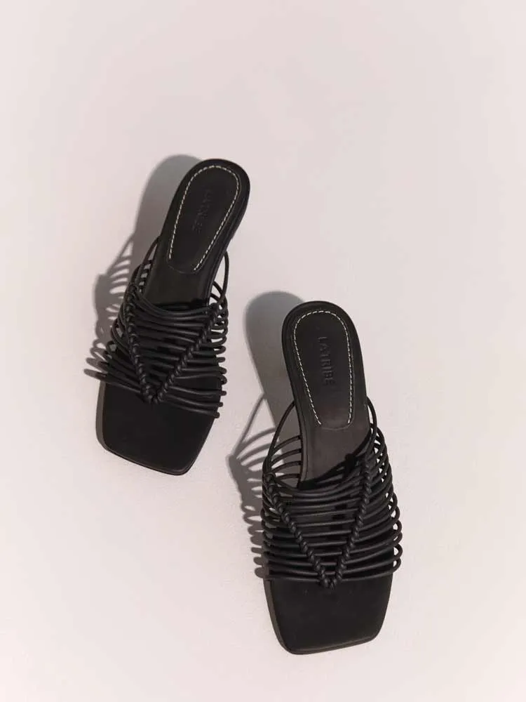 Vivi Mule Black