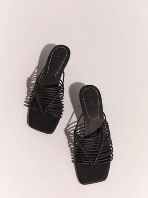 Vivi Mule Black