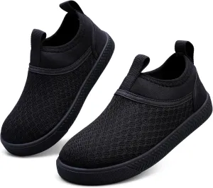 WateLves Toddler Water Shoes Kids Boys and Girls - Quick-Dry Multi-Purpose Casual Water Sneakers Slip On with Drainage Holes for Swim Walking Beach Vacation Essentials