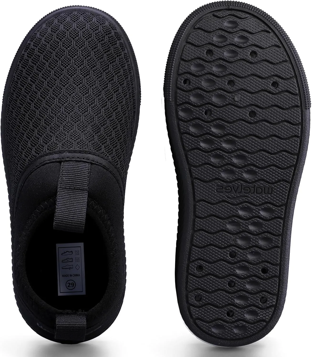 WateLves Toddler Water Shoes Kids Boys and Girls - Quick-Dry Multi-Purpose Casual Water Sneakers Slip On with Drainage Holes for Swim Walking Beach Vacation Essentials