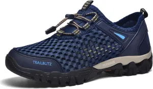 Water Shoes Men Quick Drying Outdoor Hiking Barefoot Boat Footwear Aqua Shoes for Water Sport Waders Diving Hiking Sailing Travel Beach Wading Swimming Fishing Kayaking