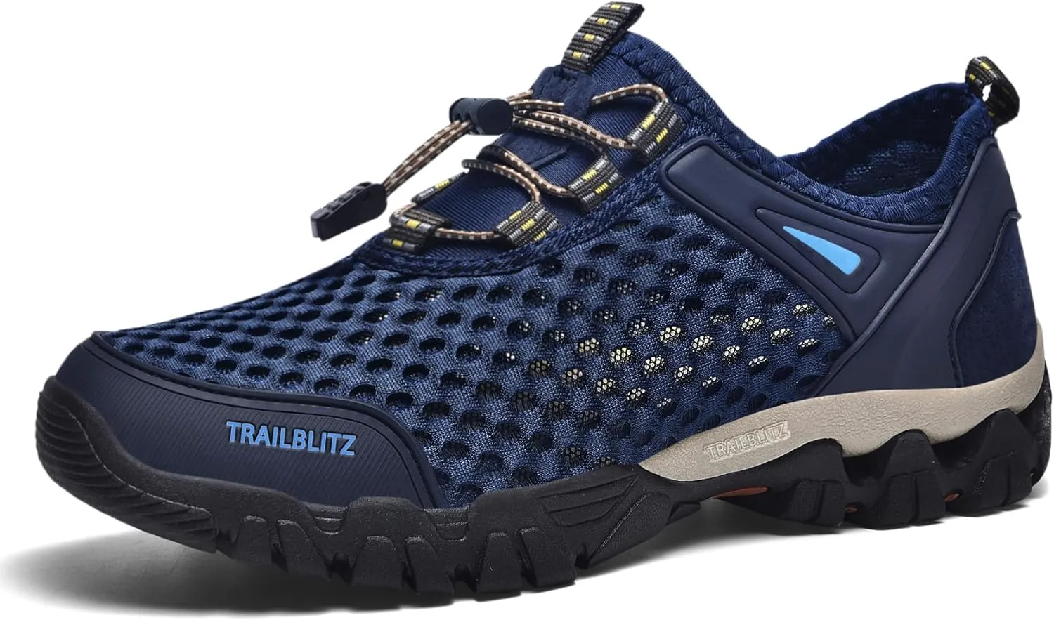 Water Shoes Men Quick Drying Outdoor Hiking Barefoot Boat Footwear Aqua Shoes for Water Sport Waders Diving Hiking Sailing Travel Beach Wading Swimming Fishing Kayaking