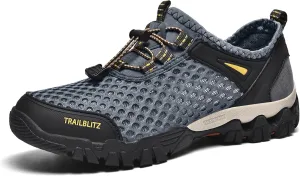 Water Shoes Men Quick Drying Outdoor Hiking Barefoot Boat Footwear Aqua Shoes for Water Sport Waders Diving Hiking Sailing Travel Beach Wading Swimming Fishing Kayaking