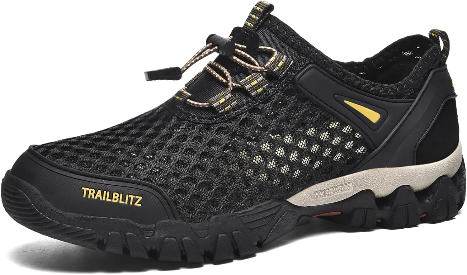 Water Shoes Men Quick Drying Outdoor Hiking Barefoot Boat Footwear Aqua Shoes for Water Sport Waders Diving Hiking Sailing Travel Beach Wading Swimming Fishing Kayaking