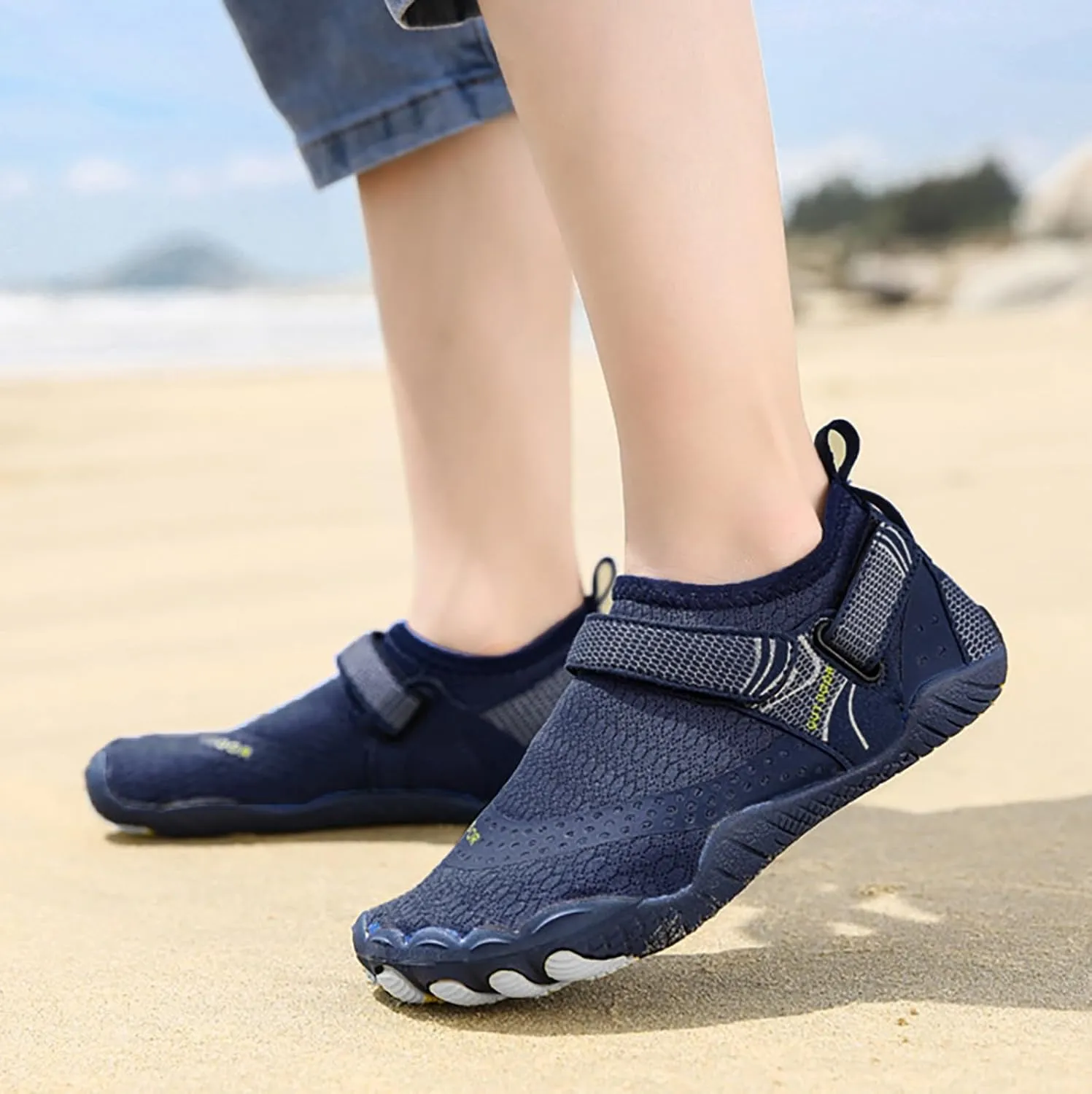Water Shoes Women Men Barefoot Quick Dry Aqua Beach Swim Pool Surf Yoga Hiking Kayaking Lightweight Non Slip Outdoor Activities