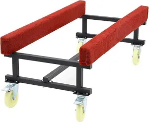 Watercraft PWC Dolly,Jet ski Dolly tolerable 1600 LBS Capacity Boat Storage Trailer Adjustable Width with Four Casters & Two Brakes,Heavy Duty Boat standsfor Dinghy, Sailboat