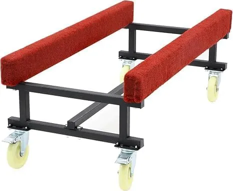 Watercraft PWC Dolly,Jet ski Dolly tolerable 1600 LBS Capacity Boat Storage Trailer Adjustable Width with Four Casters & Two Brakes,Heavy Duty Boat standsfor Dinghy, Sailboat