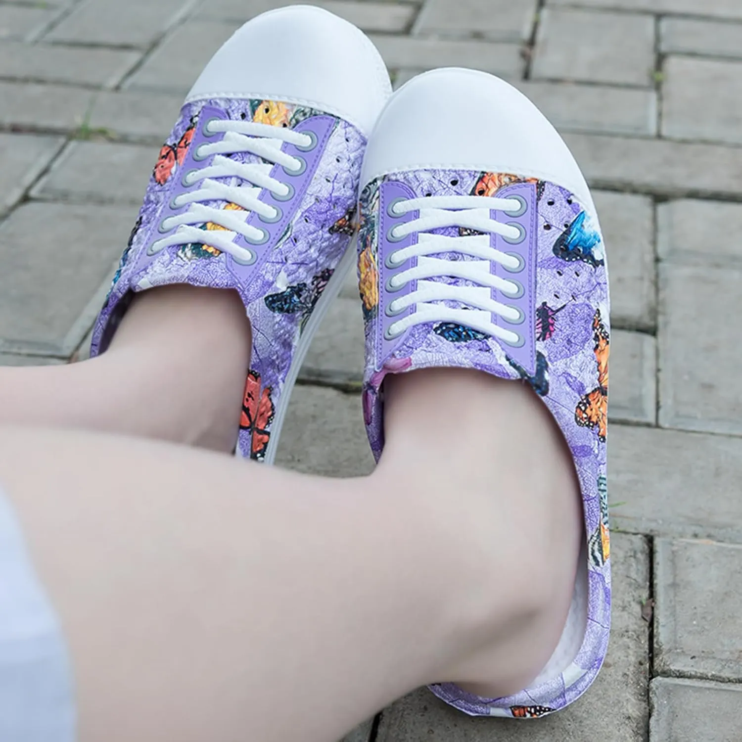 Women Garden Clog Shoes Mesh Hole Breathable Slippers Summer Indoor/Outdoor Beach Sandals Shower Footwear Water Shoes