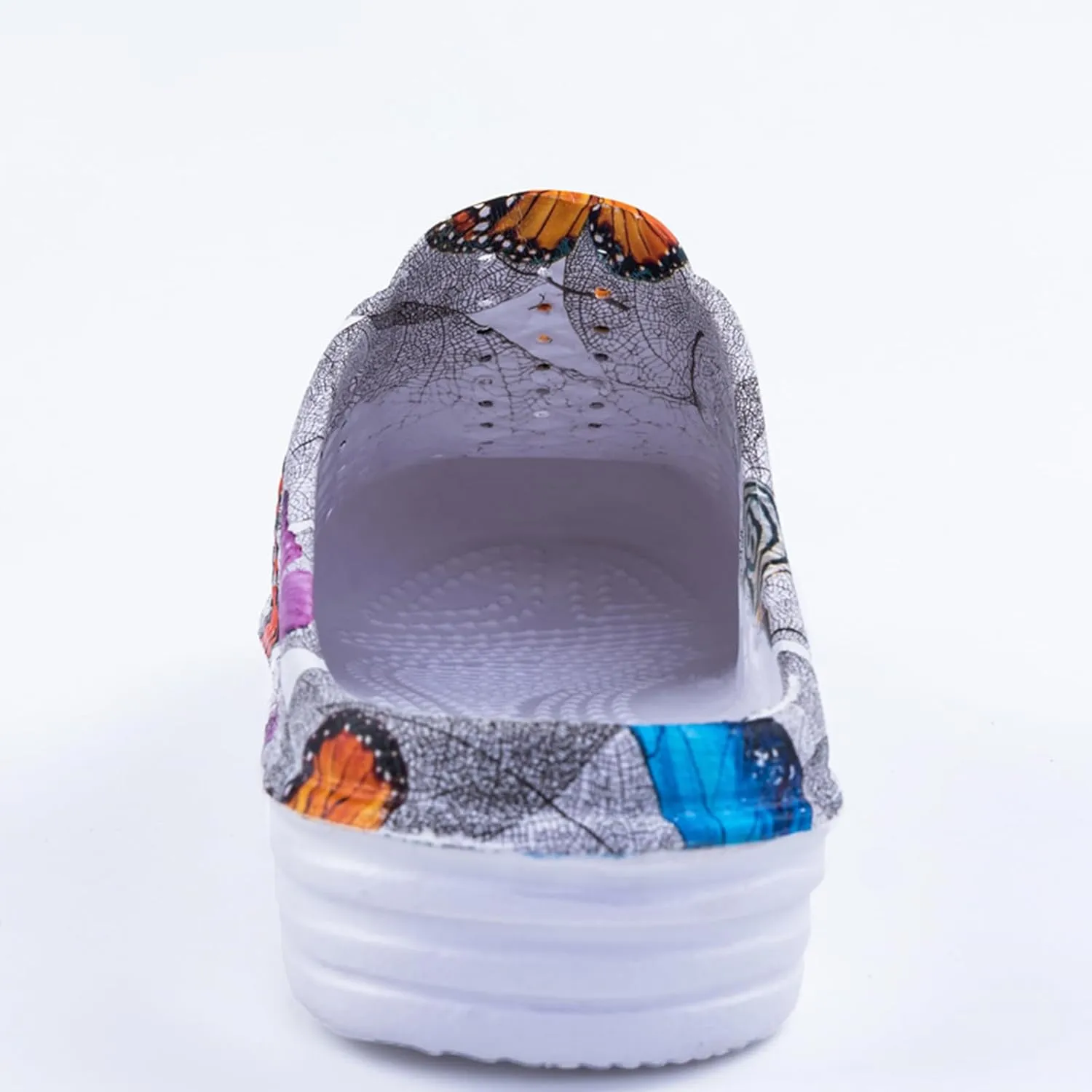 Women Garden Clog Shoes Mesh Hole Breathable Slippers Summer Indoor/Outdoor Beach Sandals Shower Footwear Water Shoes