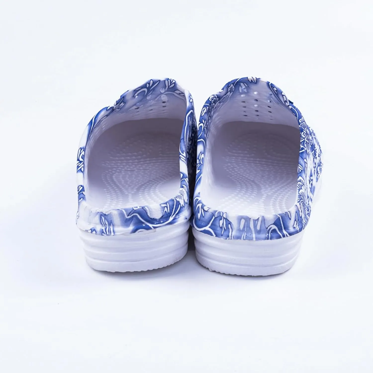Women Garden Clog Shoes Mesh Hole Breathable Slippers Summer Indoor/Outdoor Beach Sandals Shower Footwear Water Shoes