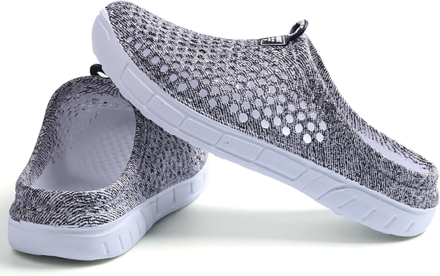Women Garden Clog Shoes Mesh Hole Breathable Slippers Summer Indoor/Outdoor Beach Sandals Shower Footwear Water Shoes