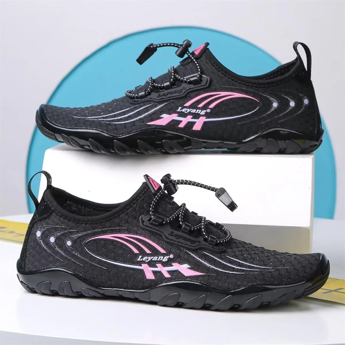 Women Gradient Quick Drying Aqua Shoes for Beach Swimming Running