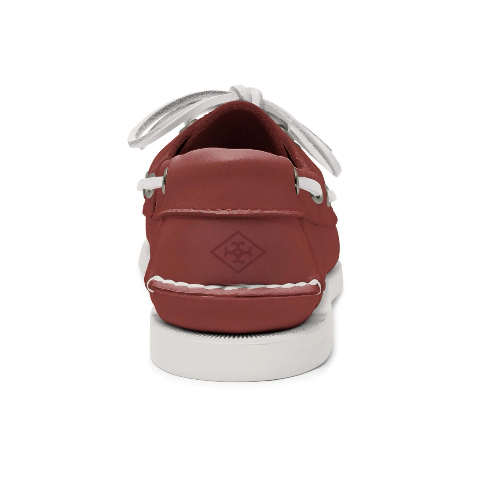 Women's 2 Eyelet LE Boat Shoe: Brick