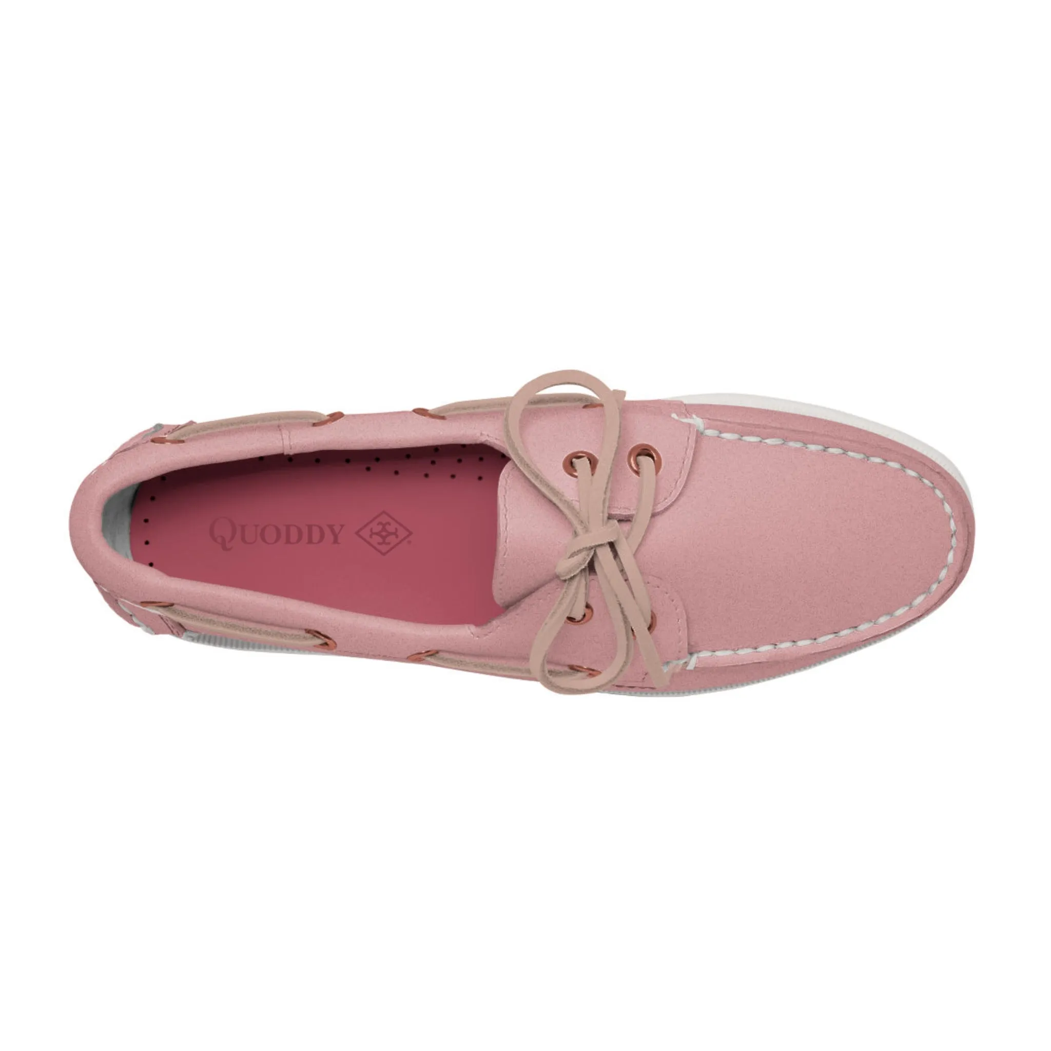Women's 2 Eyelet LE Boat Shoe: Pink