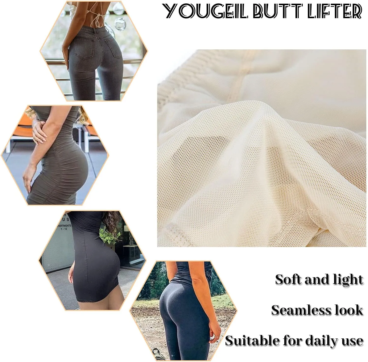 Women's Butt Lifter Control Panties Seamless Body Shape Lifting Enhancer Boyshorts Shapewear Underwear