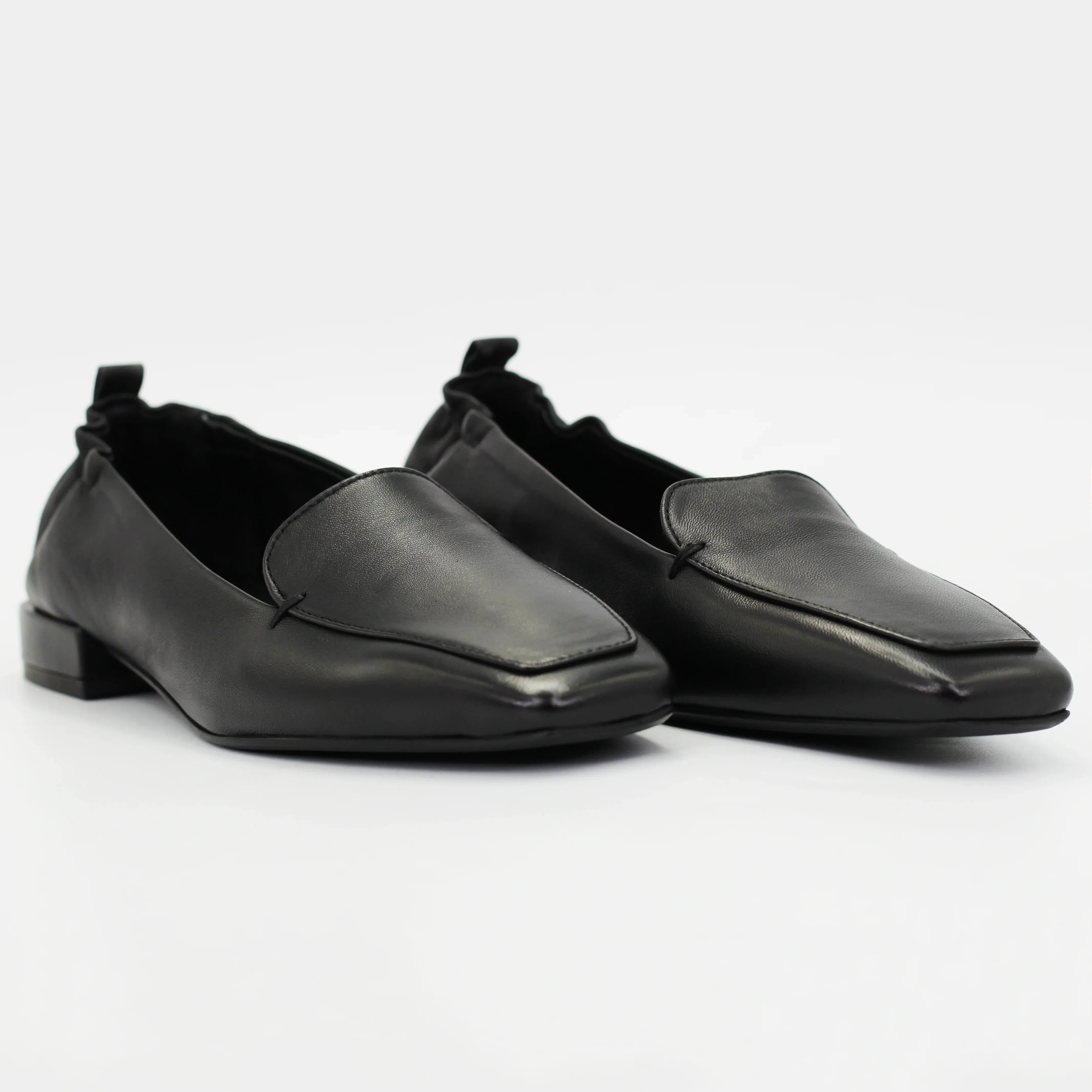 Women's loafer in calf leather nero (DARIA18)