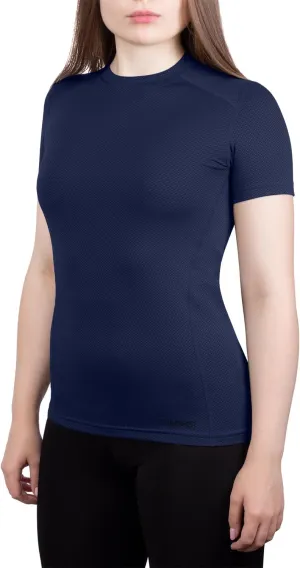 Womens Military Moisture Wicking Base Layer T-Shirt - Tactical Training Army Professional - Polartec Delta - Odor Resist