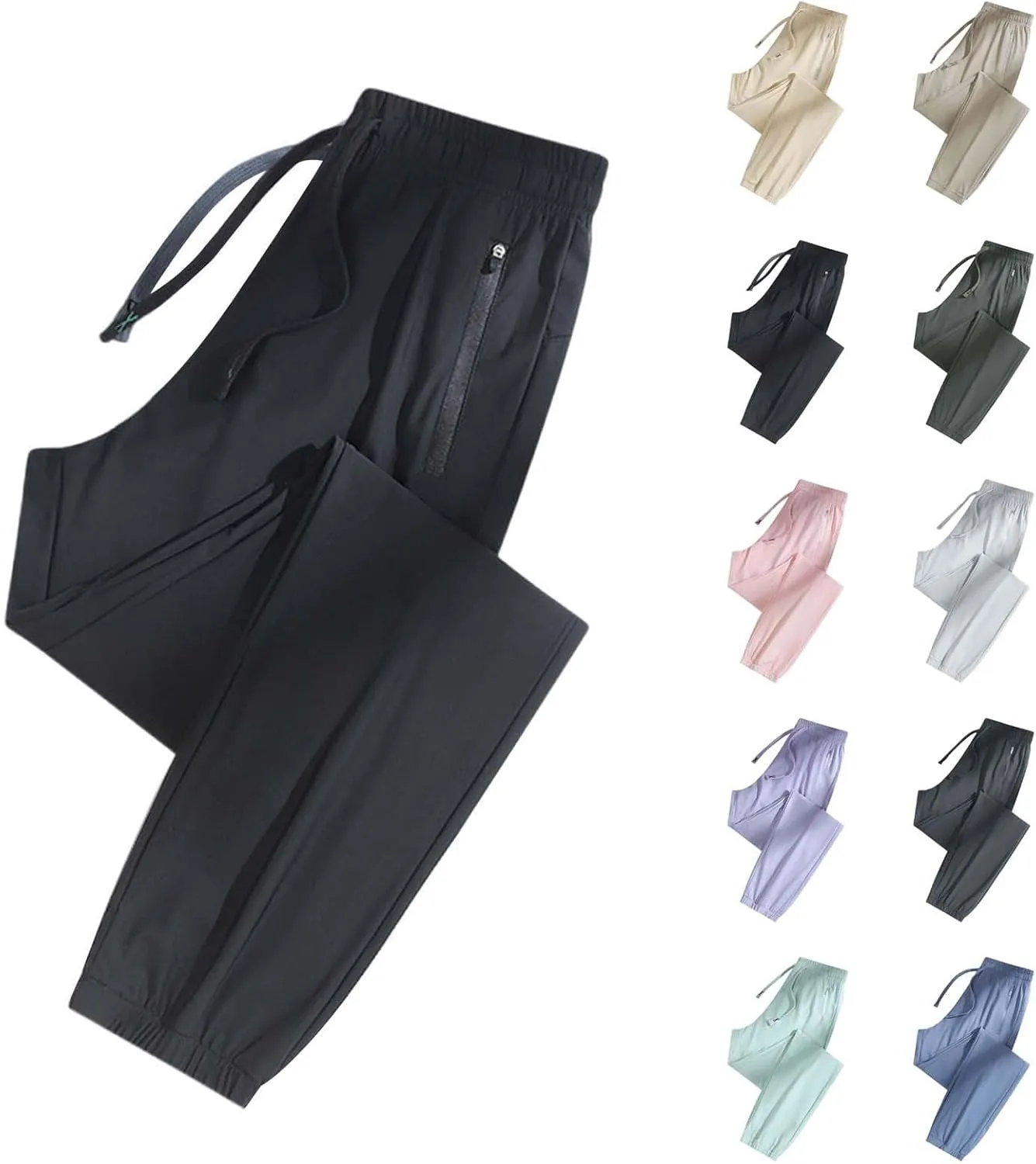 Women's Ultra Stretch Breathable Casual Pants 2025 Quick Drying Active Athletic Pants Stretchactive Elastic Trousers