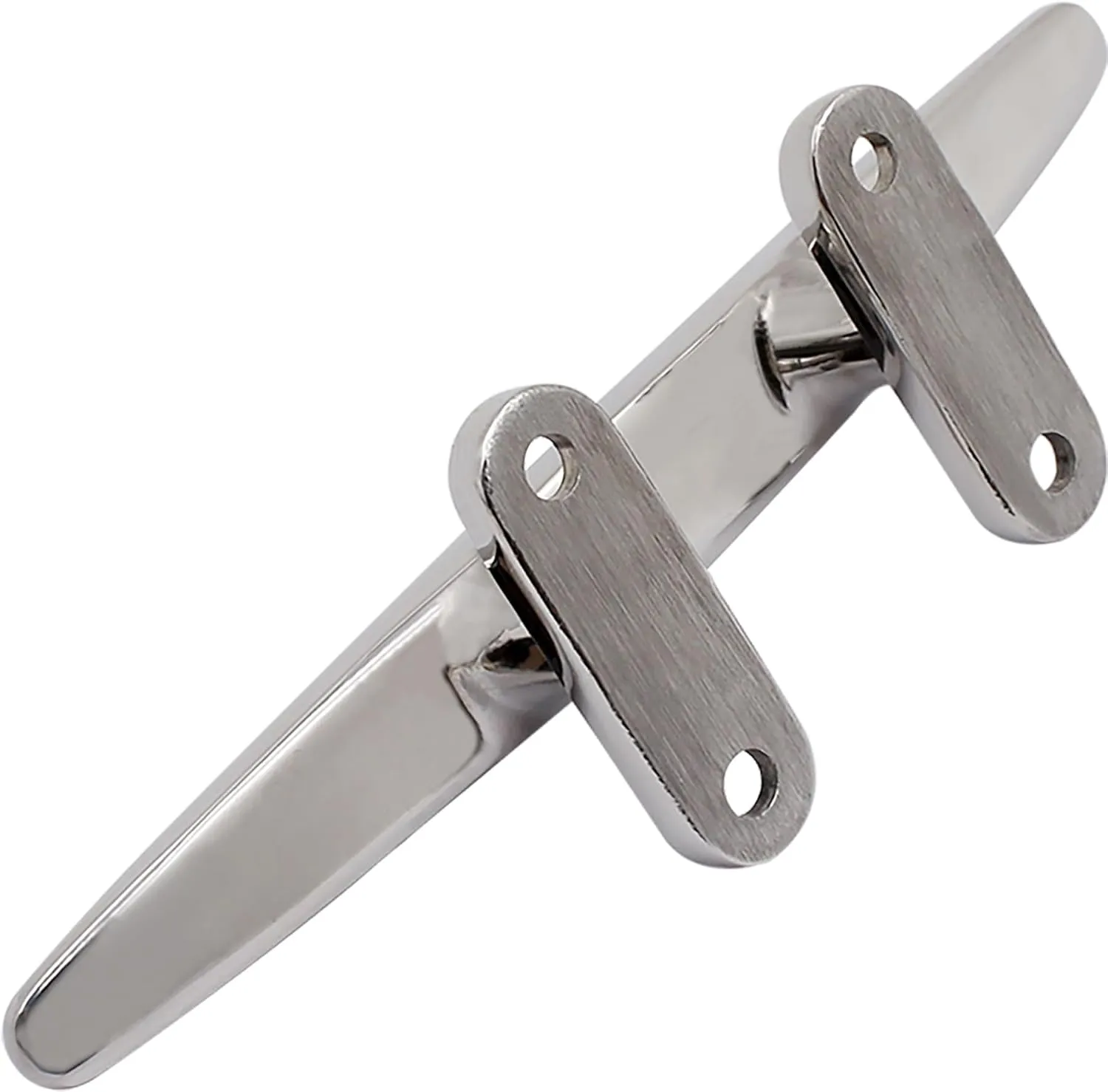 YANYUCB Boat Cleat Open Base 316 Stianless Steel Dock Cleat Marine Include Installation Accessories Screws for Boat, Dock, Decor,Yacht(4''5''6''8''10''12'')