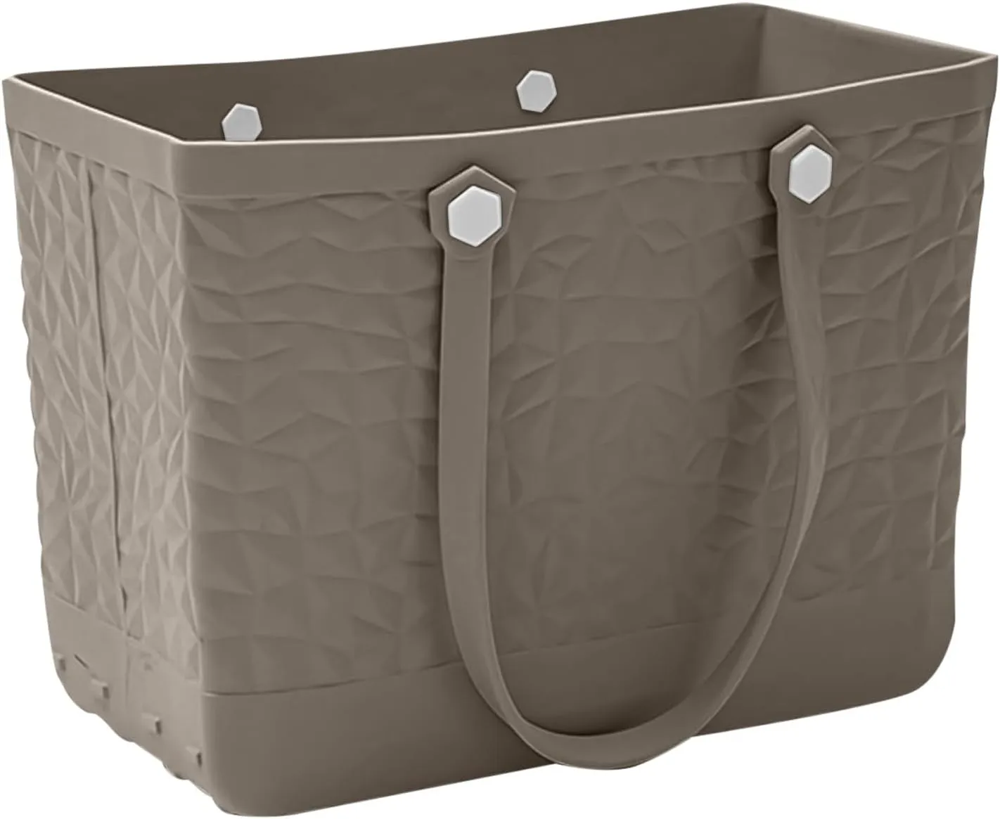 Yanzhenglip Rubber Tote Bag For Women Large Rubber Beach Bag Waterproof Washable Handbag Durable Tote Bag
