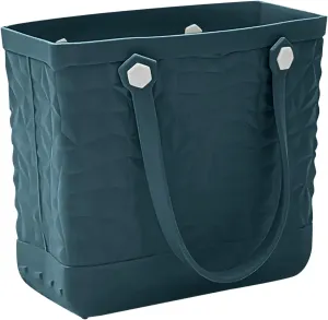 Yanzhenglip Rubber Tote Bag For Women Large Rubber Beach Bag Waterproof Washable Handbag Durable Tote Bag