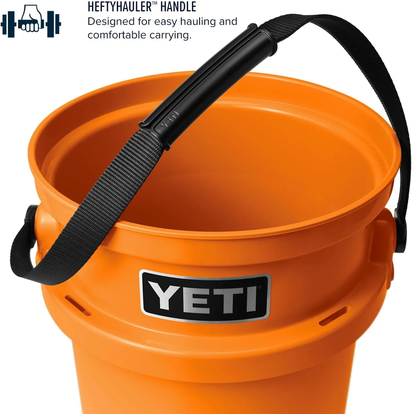 YETI Loadout 5-Gallon Bucket, Impact Resistant Fishing/Utility Bucket