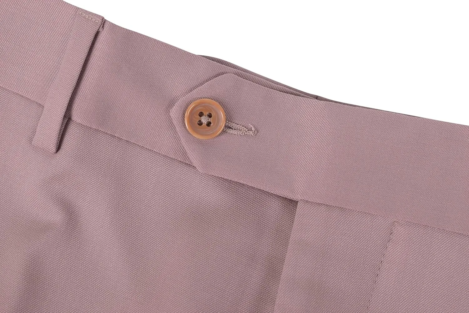 Zanella Pn12 Luxury Wool Men Trousers - Modern Fit Flat Front Dress Pants